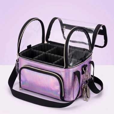Holographic Makeup Organiser Bag