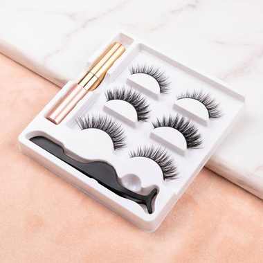 Magnetic Lashes Kit with Eyeliner & Applicator