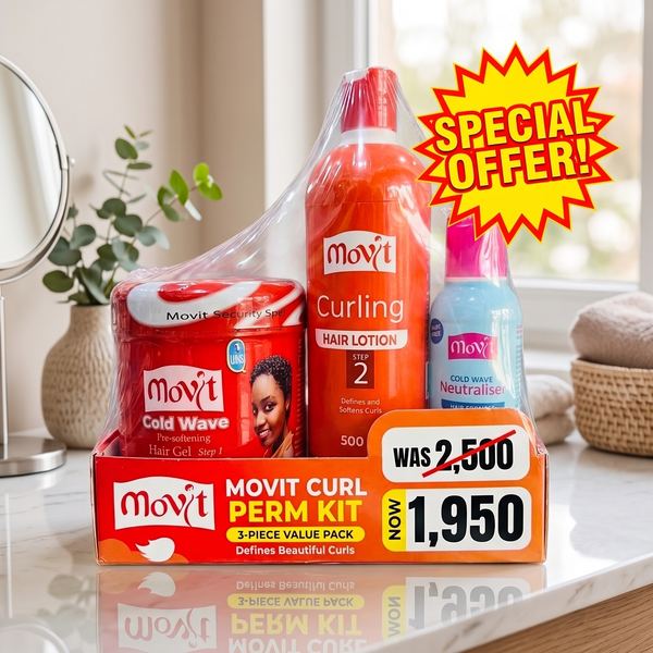 Movit Curl Perm Kit – 3-Piece Value Pack