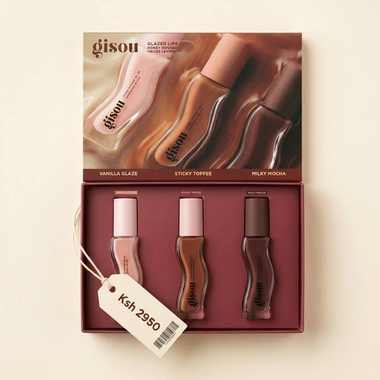 Gisou Glazed Lips Honey Infused Set of 3