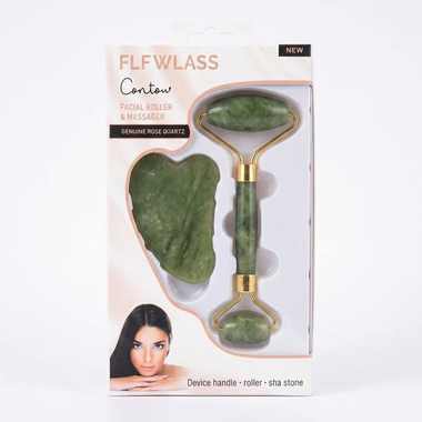 Gua Sha Facial Roller & Massager Set