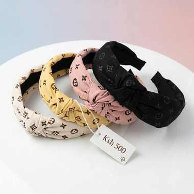 Monogram Knot Headband