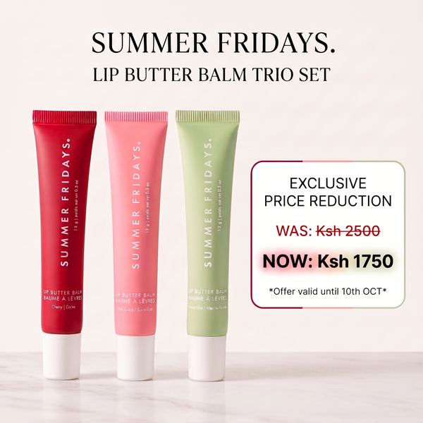 Summer Fridays Lip Butter Balm Trio