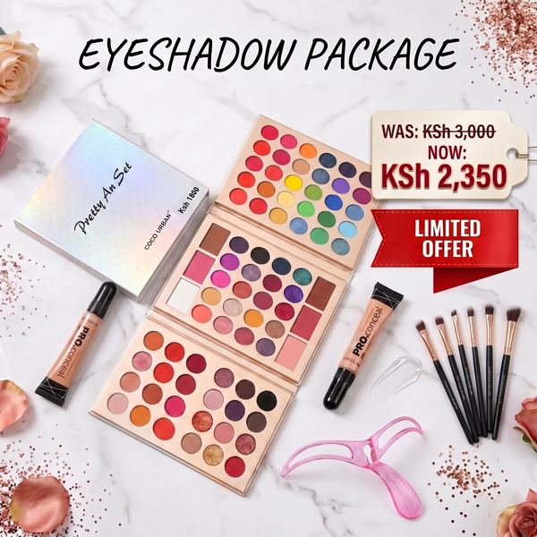 Eyeshadow Package — Multi-Palette + Pro.conceal + Brushes
