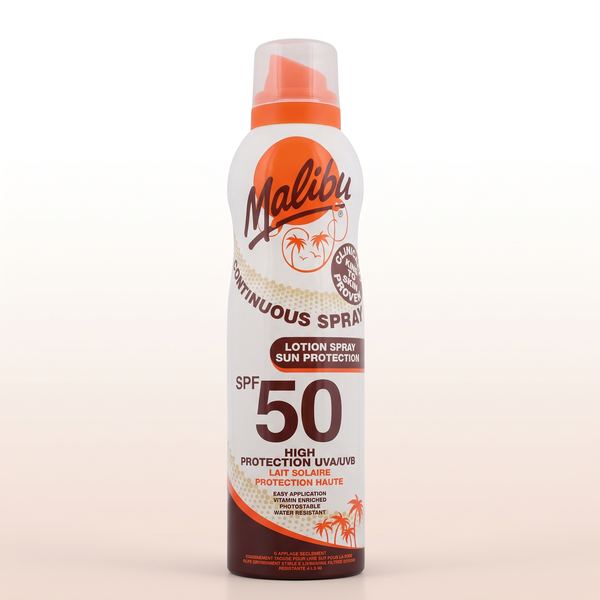 Malibu Continuous Spray SPF 50 Sun Protection 175ml