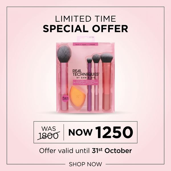 Real Techniques Everyday Essentials Brush Set